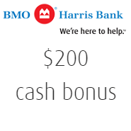 bmo harris checking promo