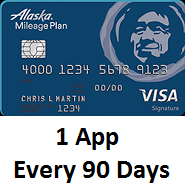 Is Bank Of America Limiting You To One Alaska Card Per 90 Days ...