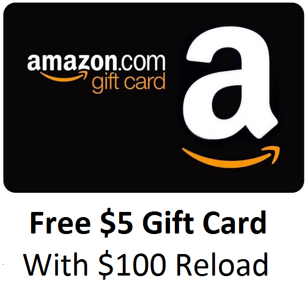 [YMMV] Reload Your Amazon Giftcard Balance With $100 & Receive $5 Bonus