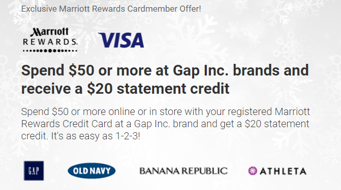 Gap on sale card statement