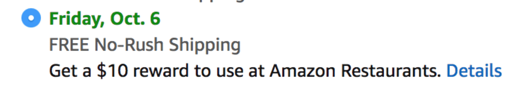 How Many  Prime No-Rush Rewards Shipping Credits Do YOU Have?