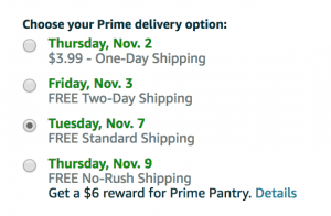 How to Use  'No-Rush' Shipping Option to Get Future Discounts