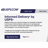 My Experience Signing Up For Usps Informed Delivery Doctor Of Credit