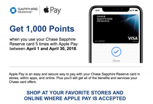 Expired] Chase: 1,000 Bonus Ultimate Rewards Points by Using Card 5 Times  with Apple Pay [Targeted] - Doctor Of Credit