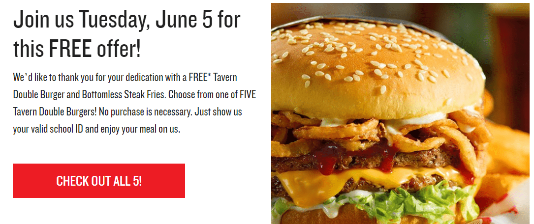 Recap: 35,000 Retention Offer, Free Burger & Fries For Teachers/School ...