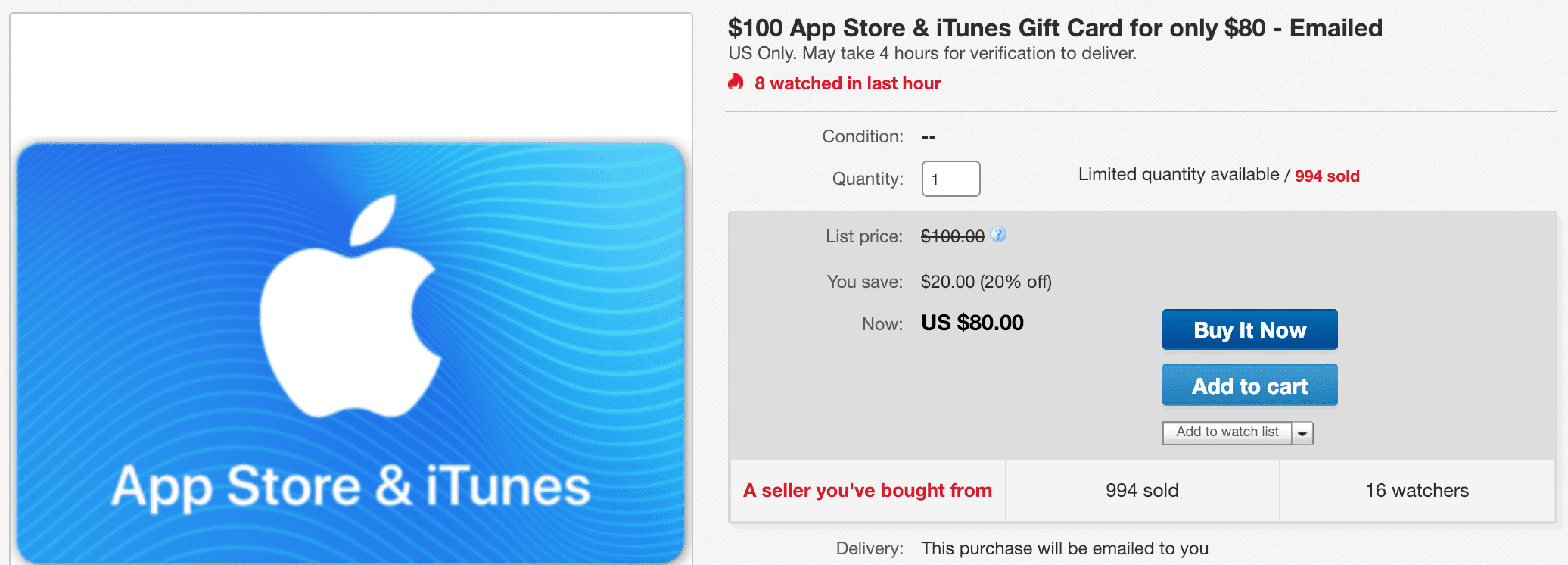 iTunes $3 Gift Card, Buy iTunes $3 Gift Card Delivered Online