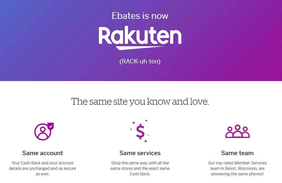 Ebates Now Called Rakuten Doctor Of Credit