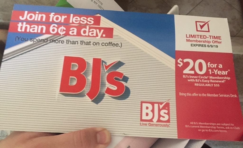 [Expired] BJs 25 For New Membership (20 For Some) Doctor Of Credit