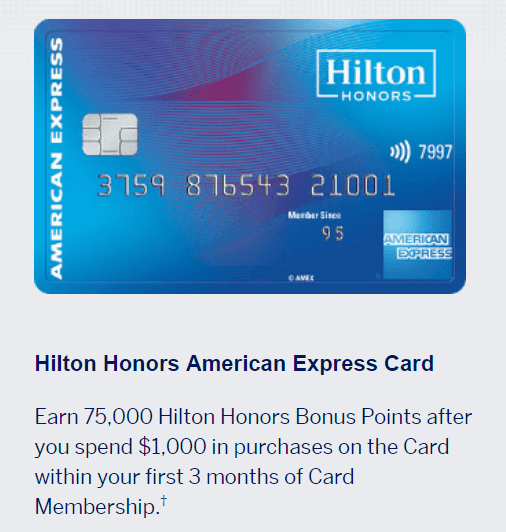 [Expired] American Express Hilton No Annual Fee 75,000 Point Offer (No ...
