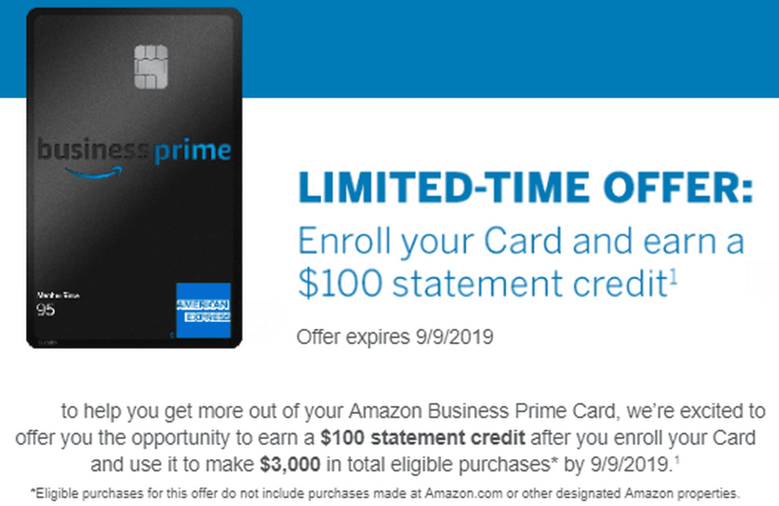 Business Prime American Express Card