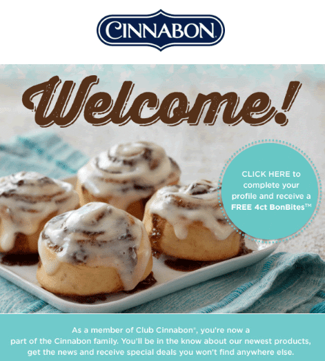 Cinnabon: Free 4 Cinnabon BonBites For Joining Club Cinnabon - Doctor ...