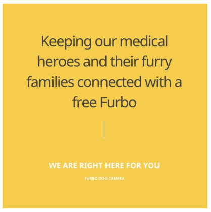 free furbo for healthcare workers