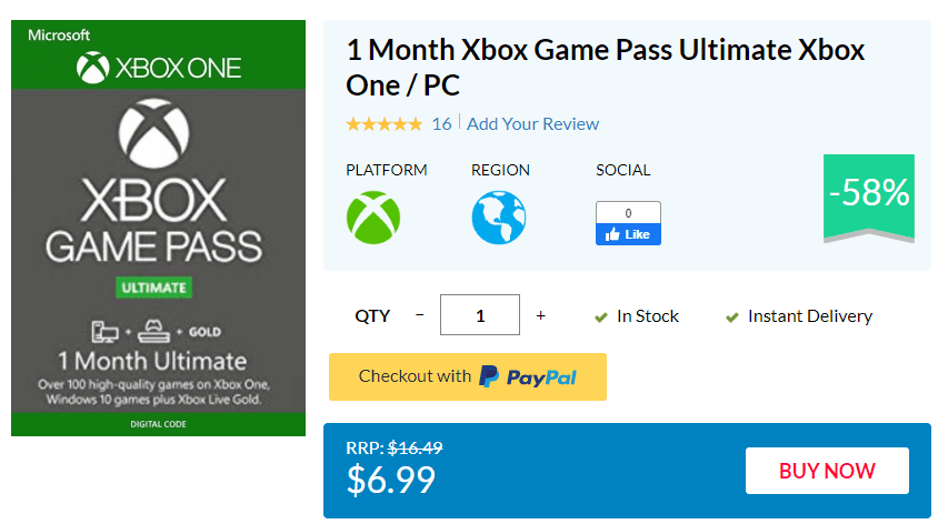 Xbox Game Pass Ultimate – 3 Month Subscription (Xbox One/ Windows 10) Xbox  Live Key BRAZIL