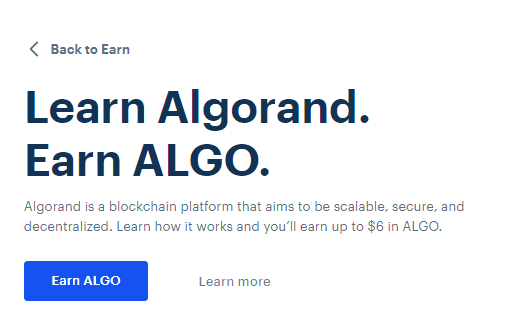 Algo Apy Coinbase