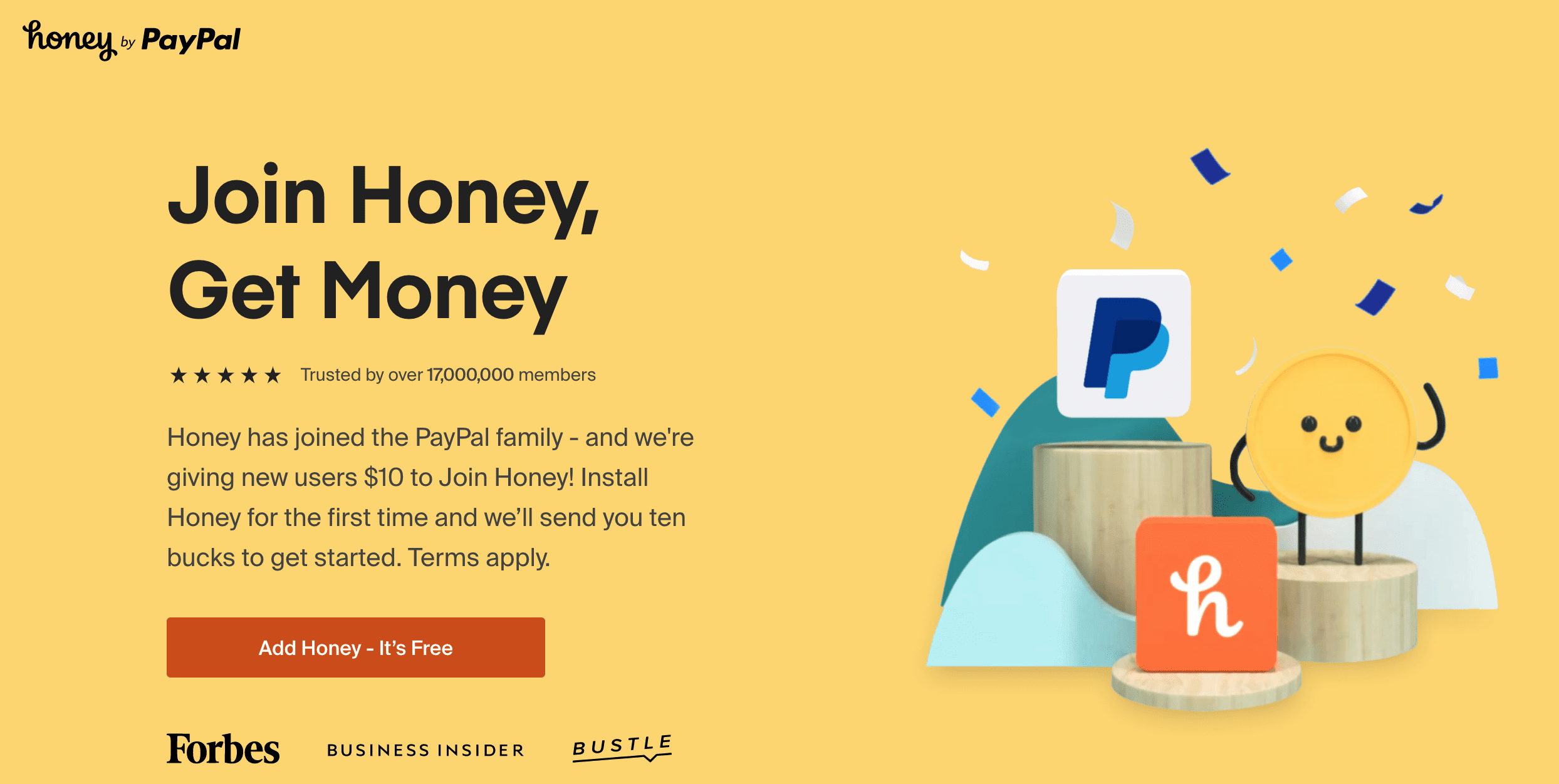 Paypal honey $20