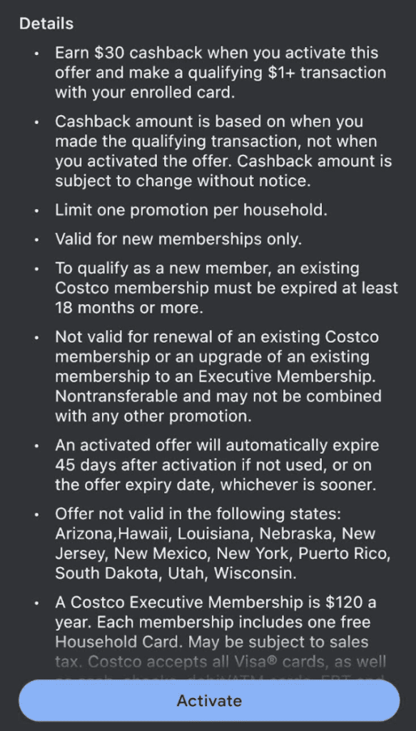 [Expired] Google Pay: $30 Back on New Costco $120 Executive Membership ...