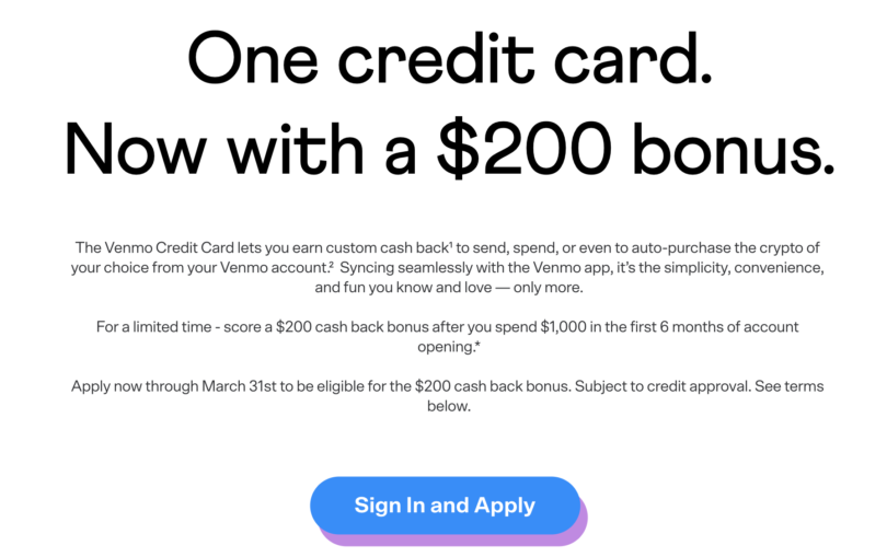 venmo $200 bonus