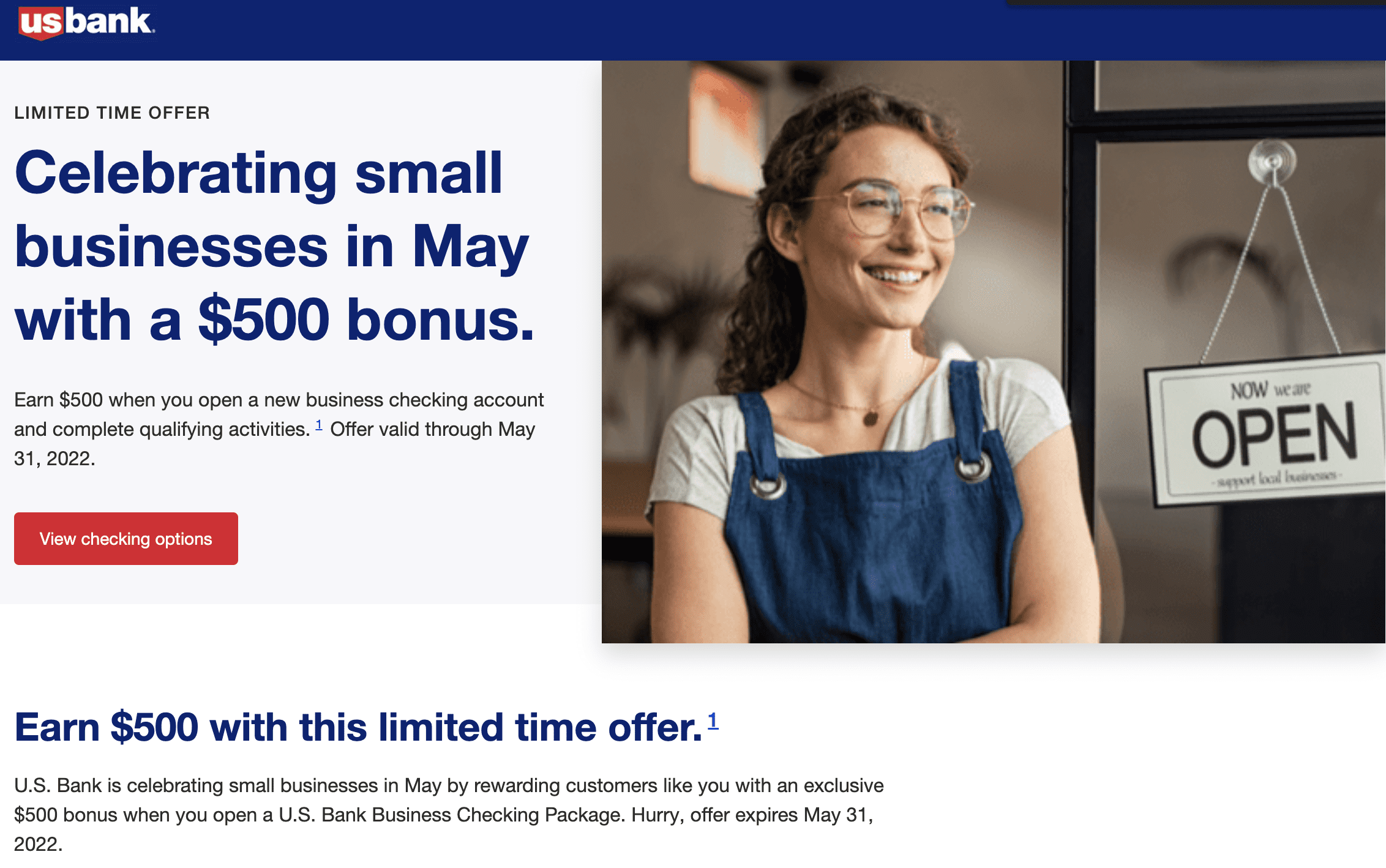 [expired] [ymmv] U S Bank 500 Business Checking Bonus Doctor Of Credit