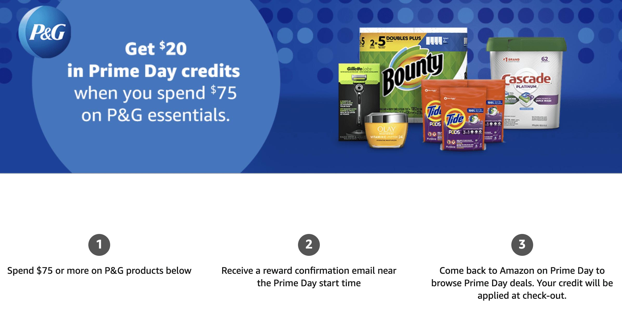 $15 Rebate When You Spend $50 on Proctor and Gamble Products