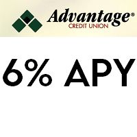 [IA Only] Advantage Credit Union 6% APY 12 Month CD