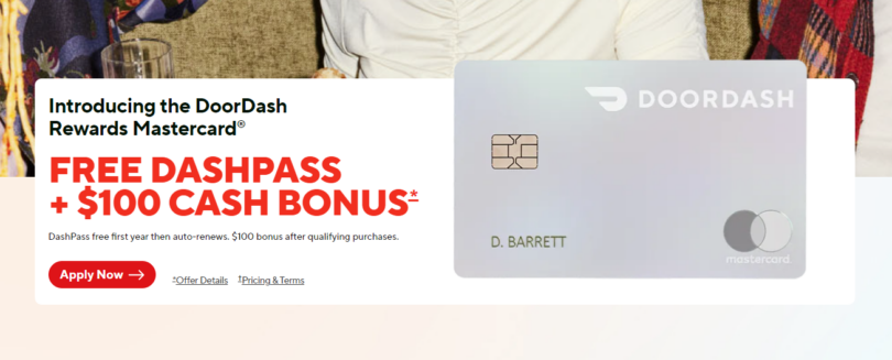 Chase Launches DoorDash Credit Card - Free DashPass + $100 Cash Bonus ...