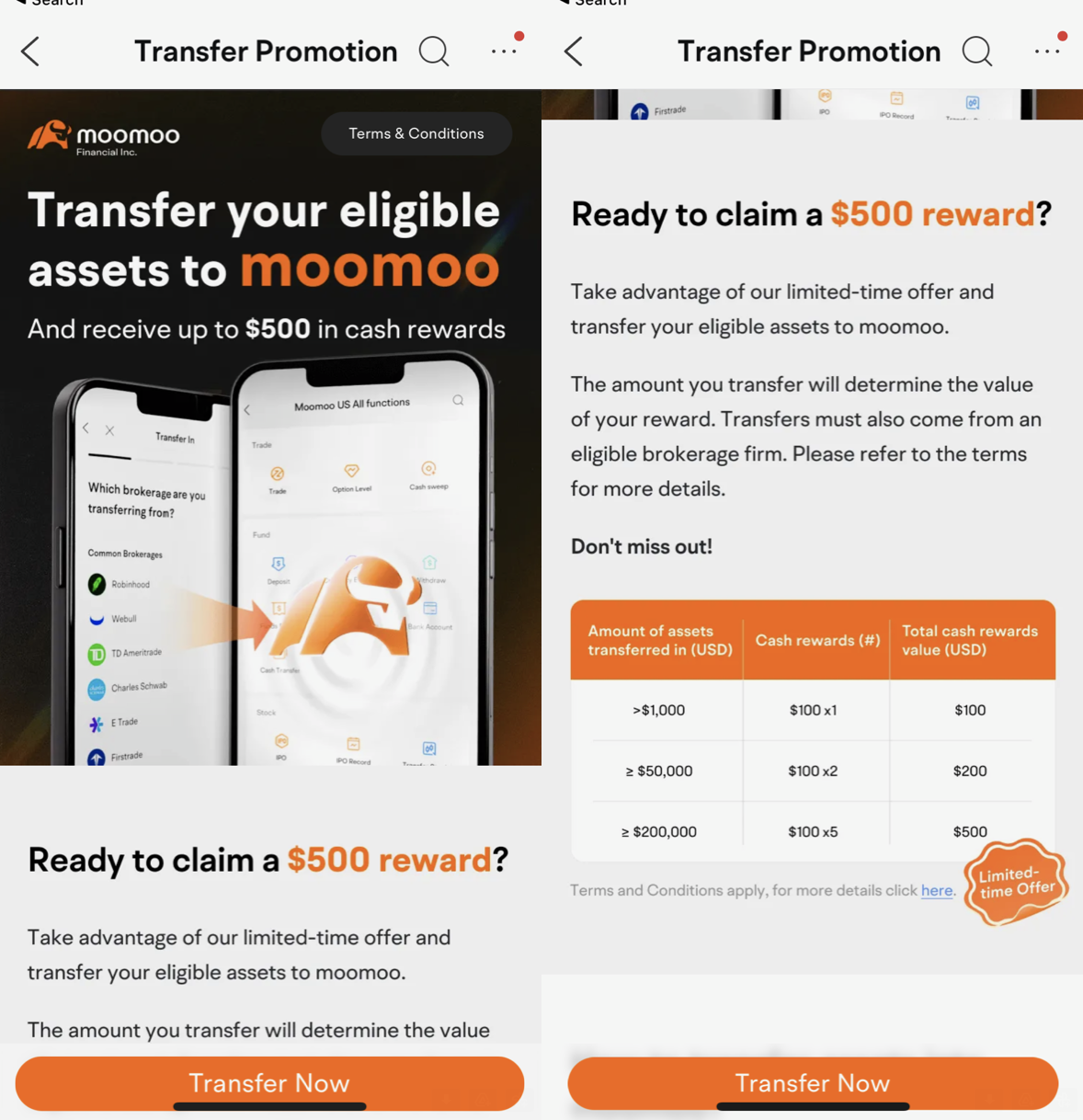 Moomoo Brokerage For Existing Users: Get $100 With $1,000 Deposit